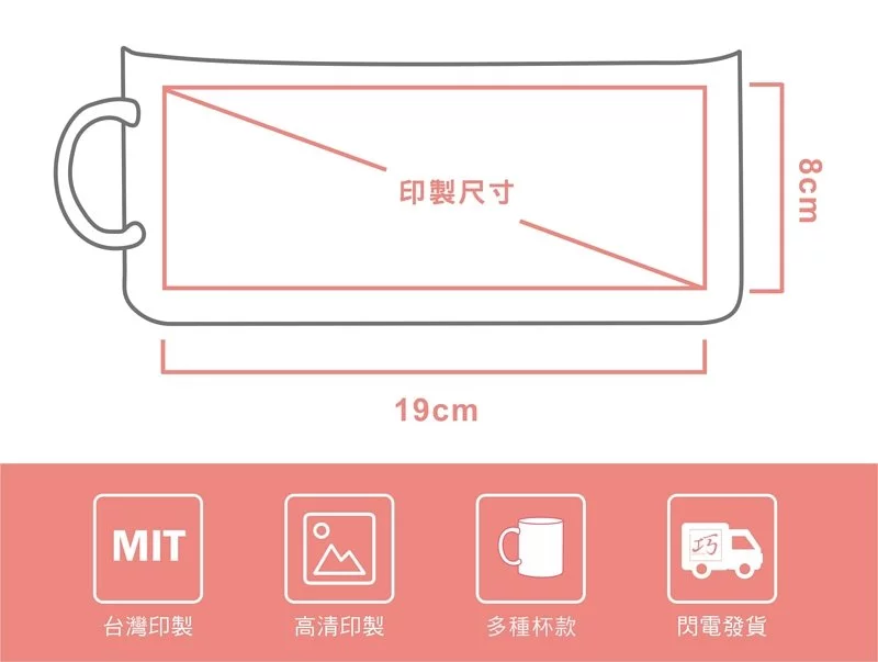 巧繪網-客製化馬克杯提供線上設計DIY服務