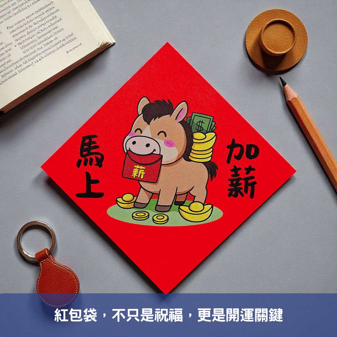 紅包袋，不只是祝福，更是開運關鍵
