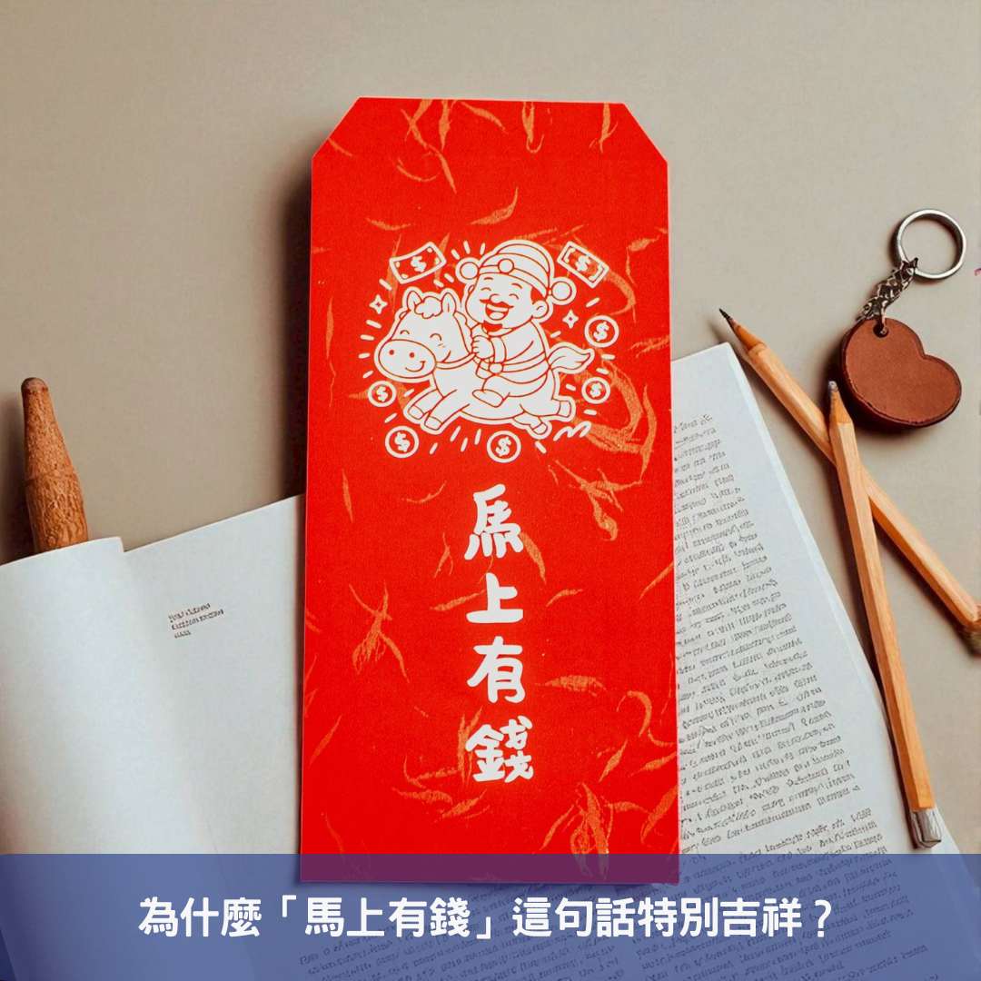 為什麼「馬上有錢」這句話特別吉祥？